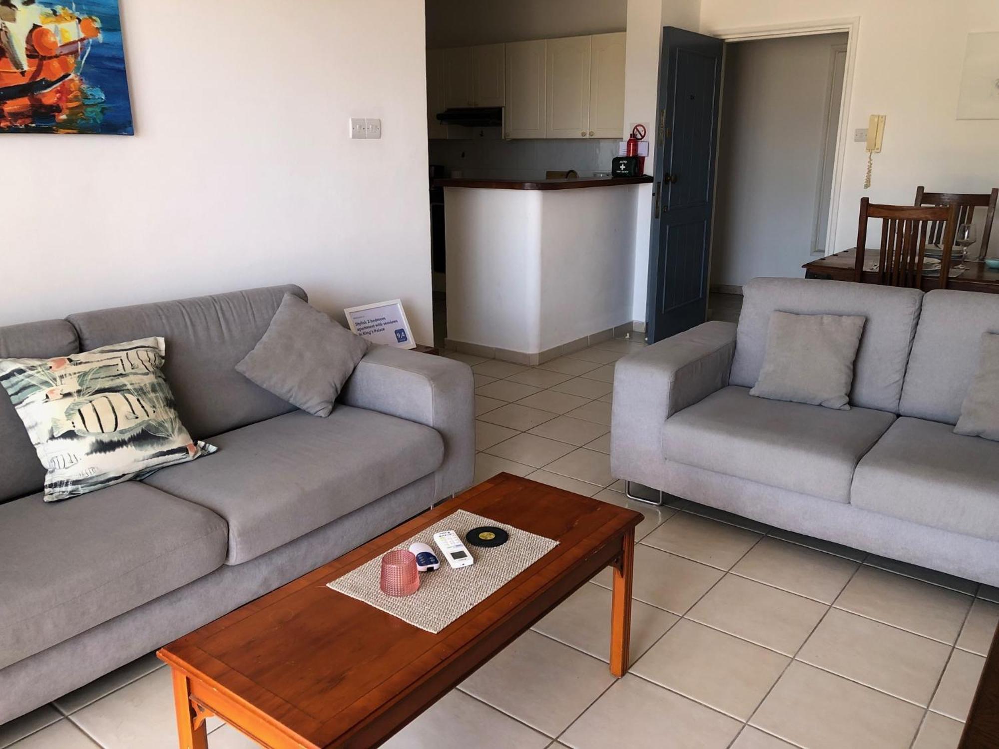 Kings Palace - Stylish 2 Bed Apartment With Sea Views Paphos Exterior photo